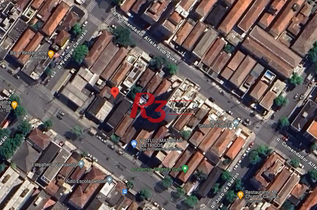 Terreno à venda, 240 m² por R$ 1.050.000,00 - Embaré - Santos/SP