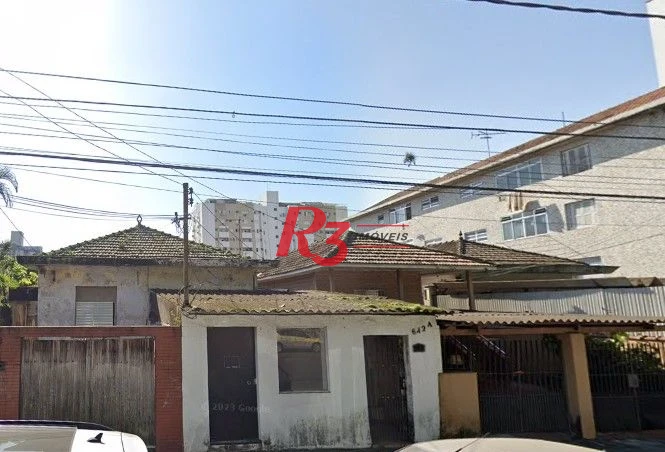 Terreno à venda, 300 m² por R$ 1.170.000,00 - Ponta da Praia - Santos/SP