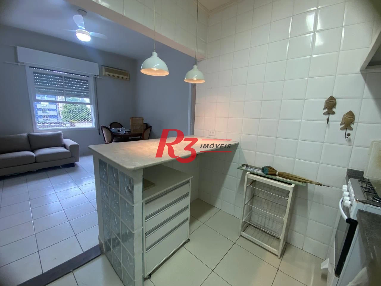Apartamento com 2 dormitórios à venda, 73 m² por R$ 583.000,00 - Boqueirão - Santos/SP