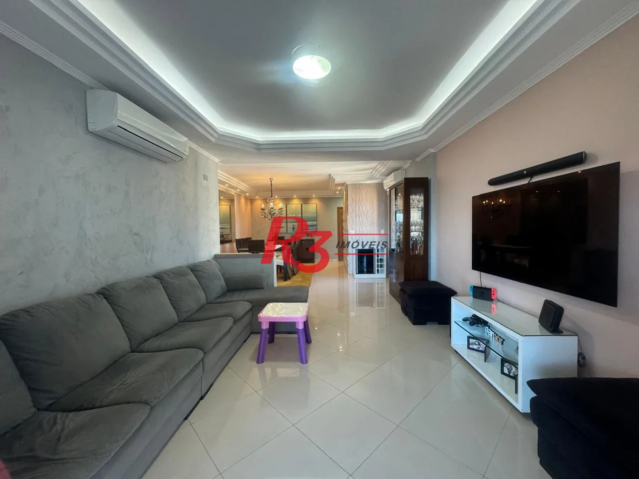 Apartamento com 3 dormitórios à venda, 160 m² por R$ 1.200.000,00 - Ponta da Praia - Santos/SP