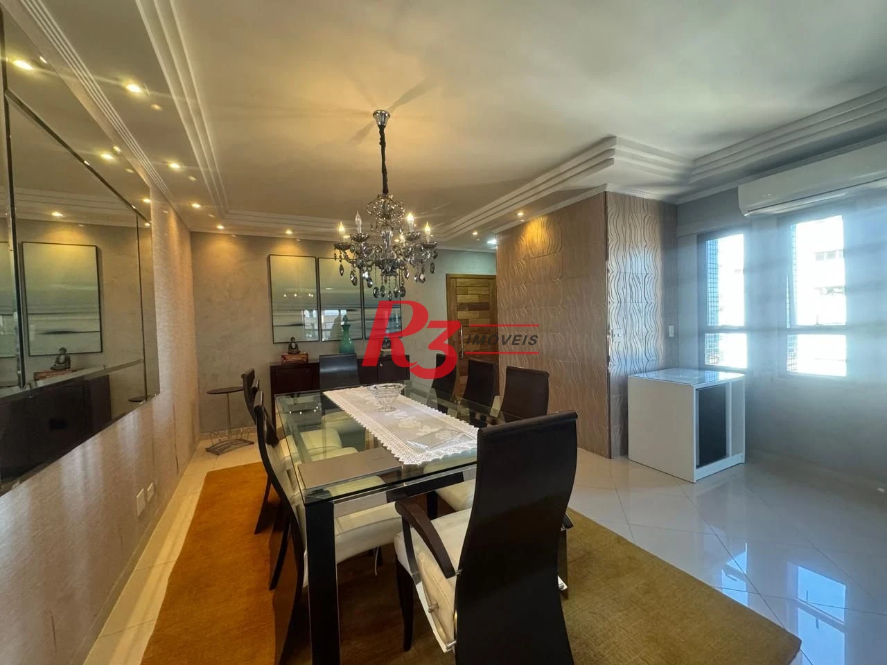 Apartamento com 3 dormitórios à venda, 160 m² por R$ 1.200.000,00 - Ponta da Praia - Santos/SP