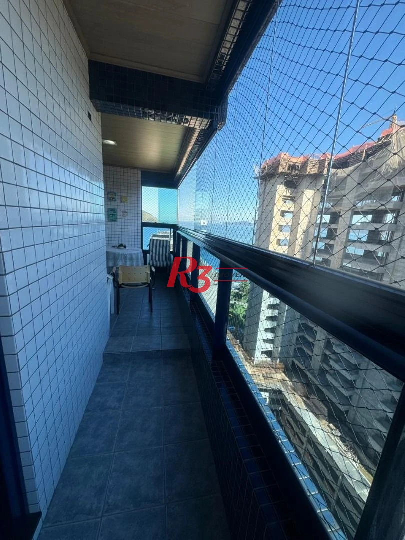 Apartamento com 3 dormitórios à venda, 160 m² por R$ 1.200.000,00 - Ponta da Praia - Santos/SP