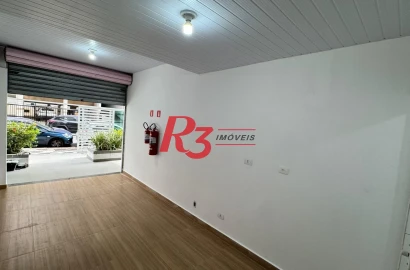 Loja para alugar, 30 m² - Gonzaga - Santos/SP