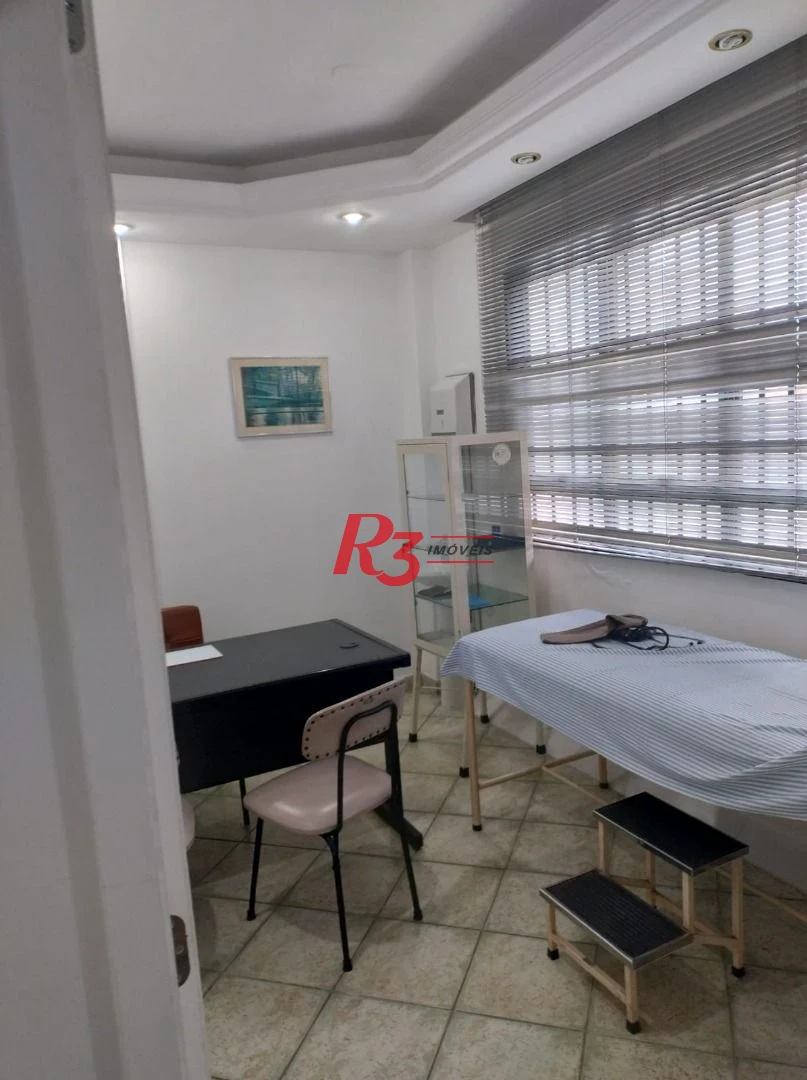 Sala à venda, 90 m² por R$ 380.000,00 - Marapé - Santos/SP