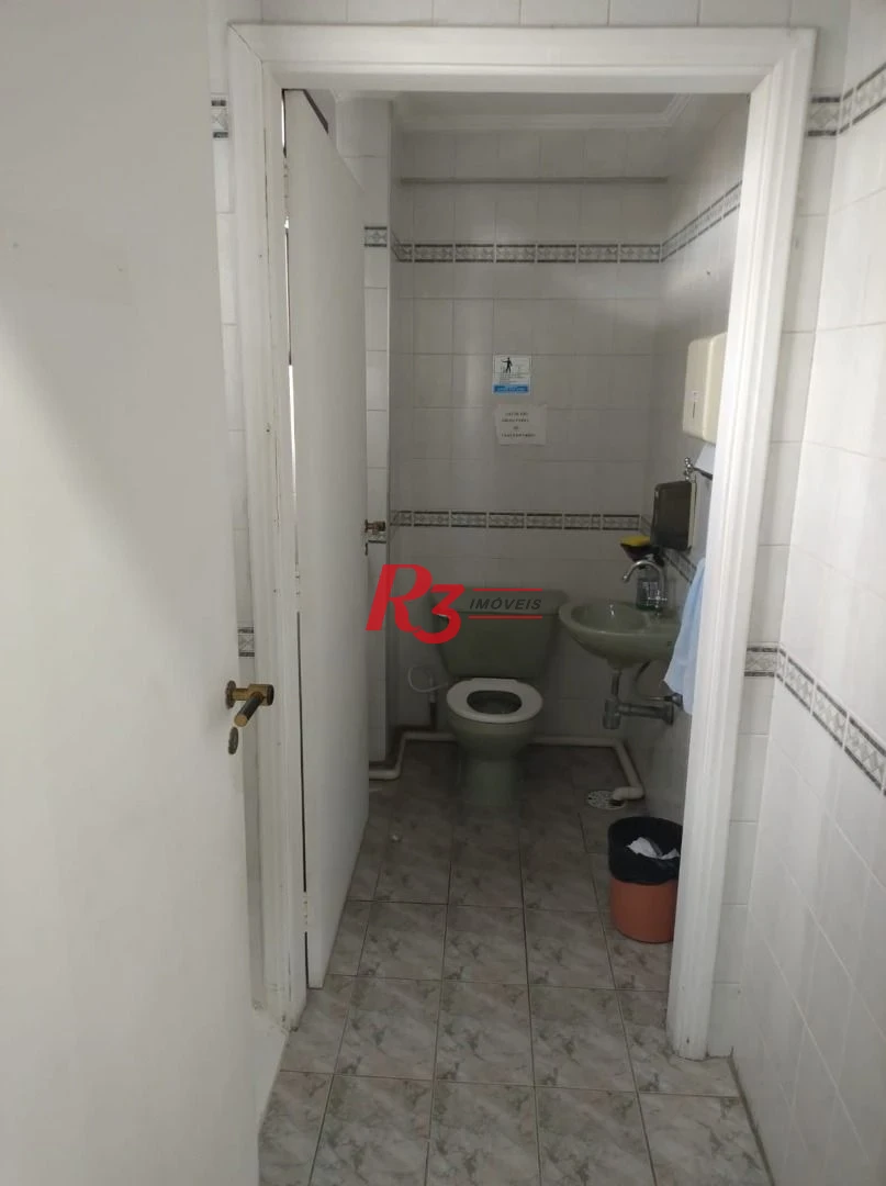 Sala à venda, 90 m² por R$ 380.000,00 - Marapé - Santos/SP