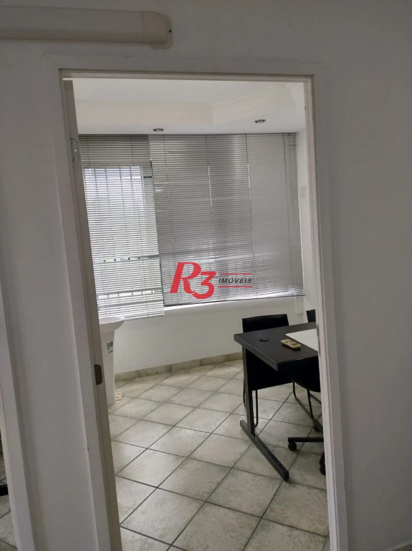 Sala à venda, 90 m² por R$ 380.000,00 - Marapé - Santos/SP