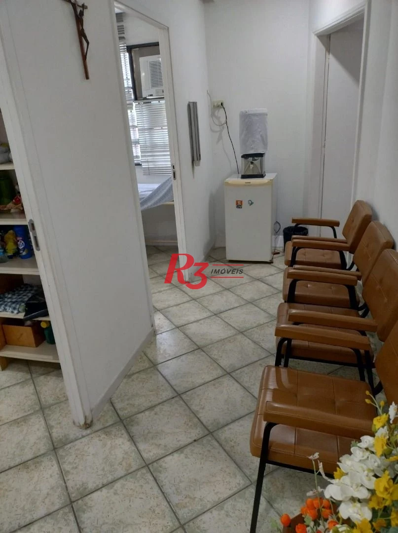 Sala à venda, 90 m² por R$ 380.000,00 - Marapé - Santos/SP