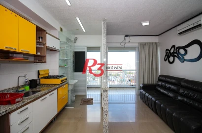Apartamento 1 quarto, varanda gourmet, lazer completo