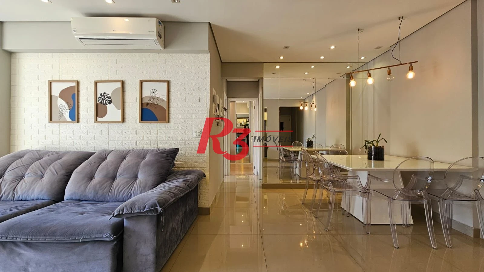 Apartamento com 2 dormitórios à venda, 85 m² por R$ 929.000,00 - Marapé - Santos/SP
