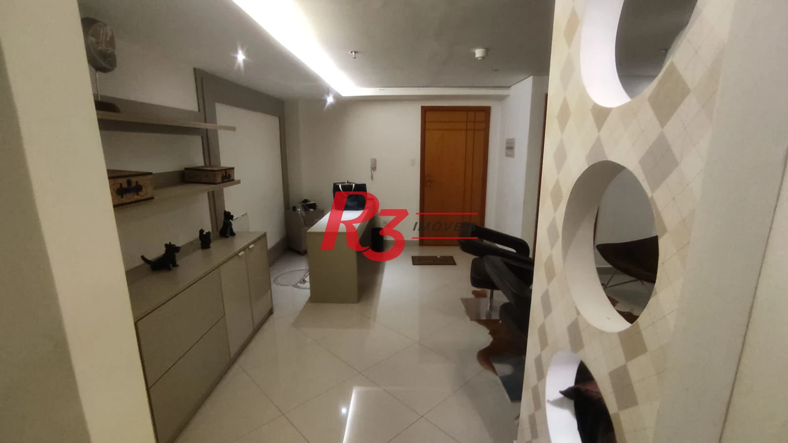 Sala para alugar, 45 m² por R$ 3.500,00/mês - Marapé - Santos/SP