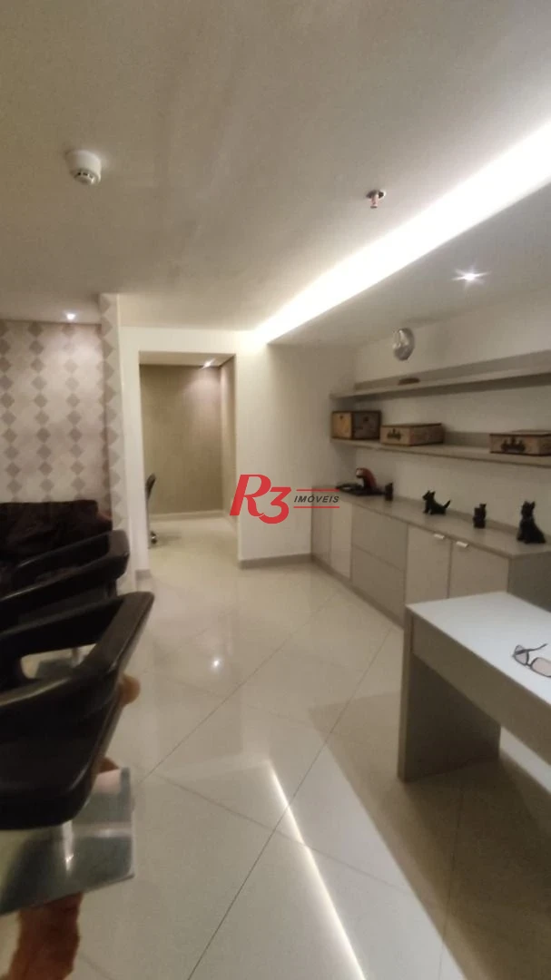 Sala para alugar, 45 m² por R$ 3.500,00/mês - Marapé - Santos/SP