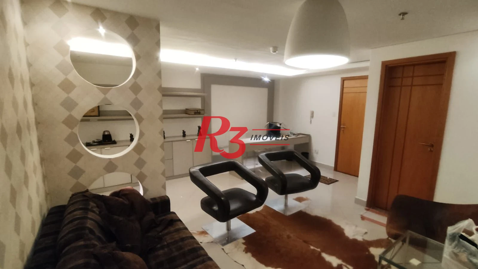 Sala para alugar, 45 m² por R$ 3.500,00/mês - Marapé - Santos/SP
