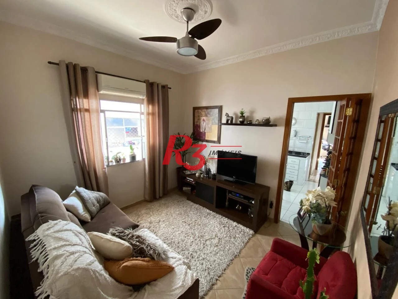 Apartamento à venda, 47 m² por R$ 299.000,00 - Boqueirão - Santos/SP