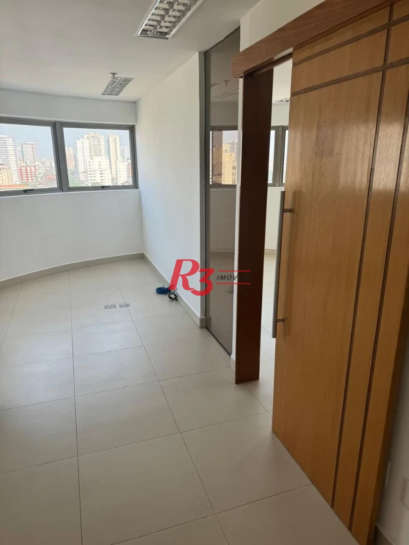 Sala para alugar, 45 m² por R$ 3.500,00/mês - Marapé - Santos/SP