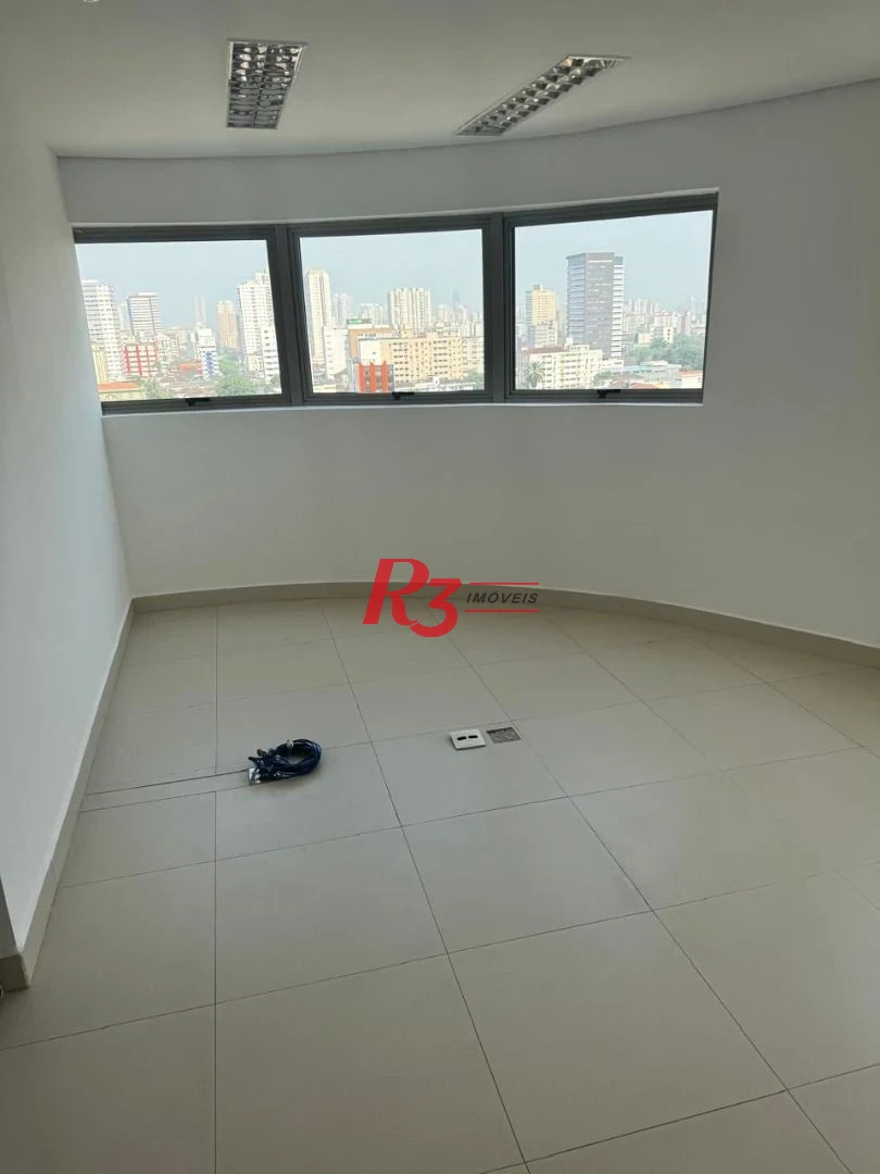 Sala para alugar, 45 m² por R$ 3.500,00/mês - Marapé - Santos/SP
