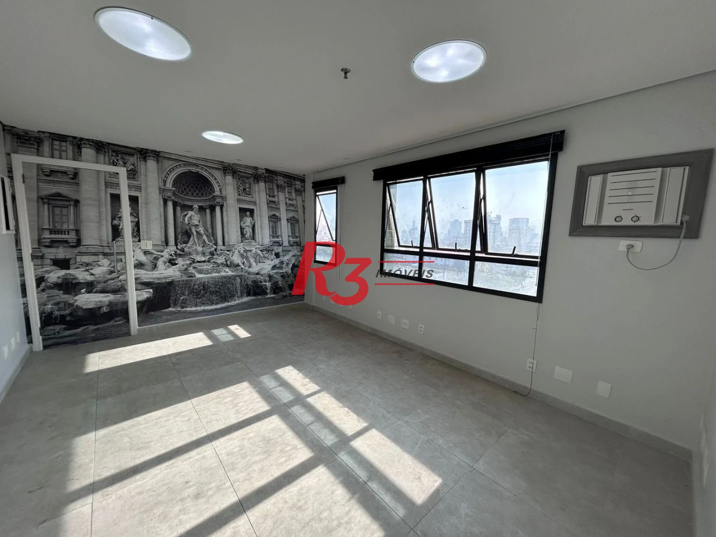 Sala, 46 m² - venda por R$ 280.000,00 ou aluguel por R$ 2.800,00/mês - Macuco - Santos/SP