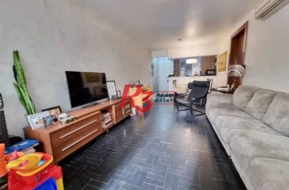 Apartamento com 2 dormitórios à venda, 96 m² por R$ 790.000,00 - Boqueirão - Santos/SP