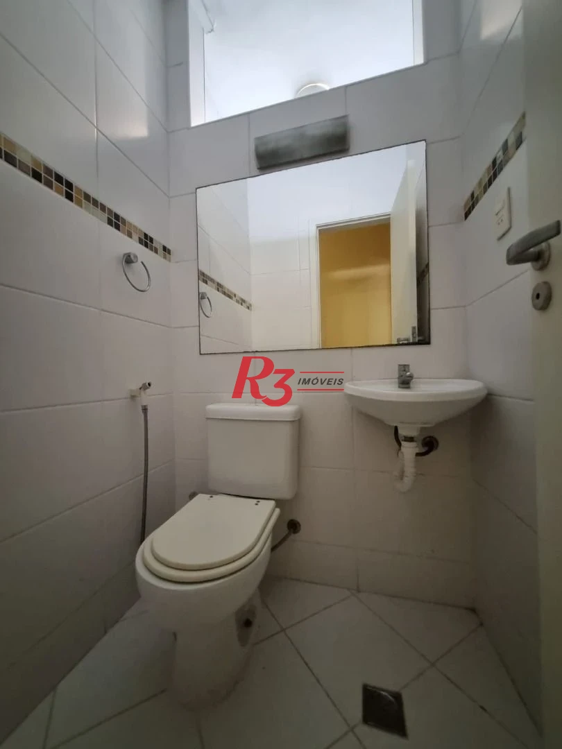 Apartamento com 2 dormitórios à venda, 80 m² por R$ 417.000,00 - Boqueirão - Santos/SP