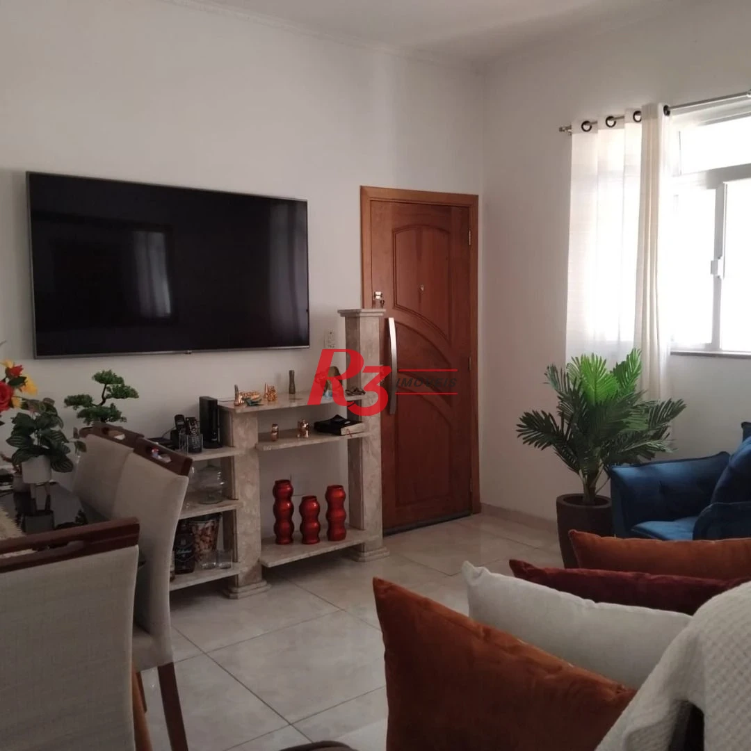 Apartamento à venda, 74 m² por R$ 345.000,00 - Embaré - Santos/SP