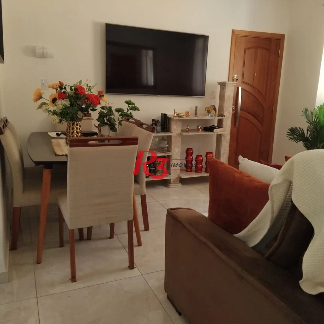 Apartamento à venda, 74 m² por R$ 345.000,00 - Embaré - Santos/SP