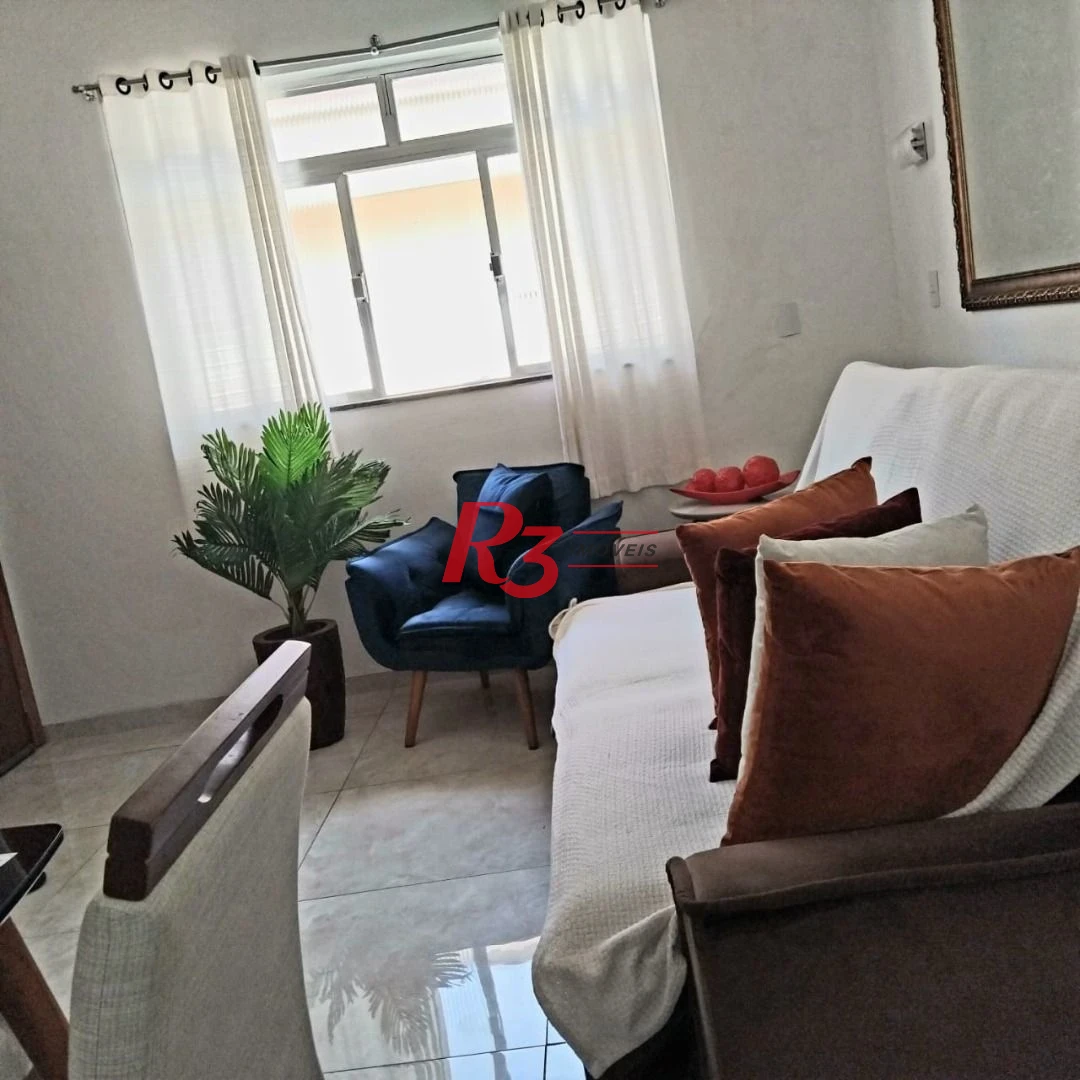 Apartamento à venda, 74 m² por R$ 345.000,00 - Embaré - Santos/SP