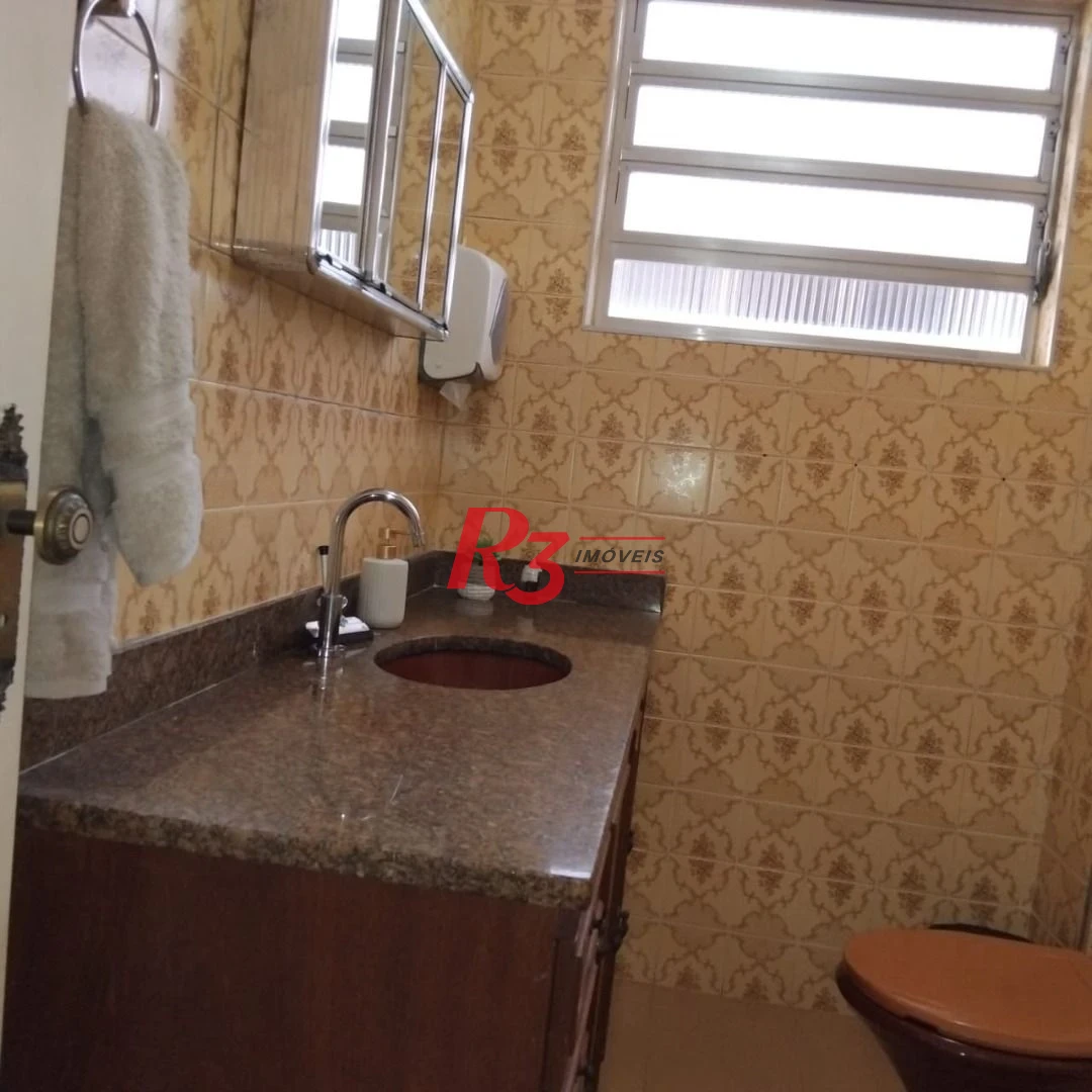 Apartamento à venda, 74 m² por R$ 345.000,00 - Embaré - Santos/SP
