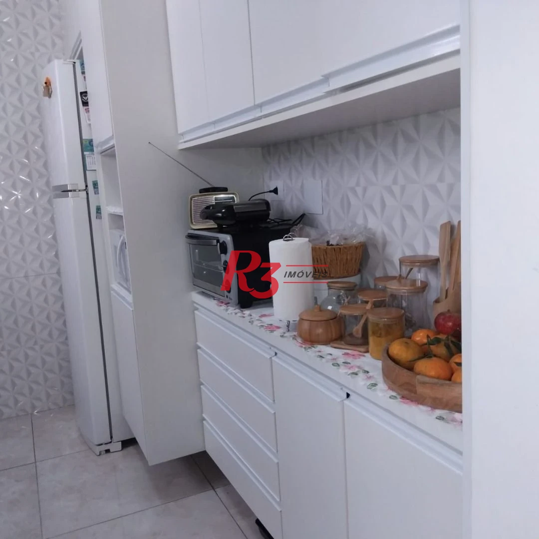 Apartamento à venda, 74 m² por R$ 345.000,00 - Embaré - Santos/SP