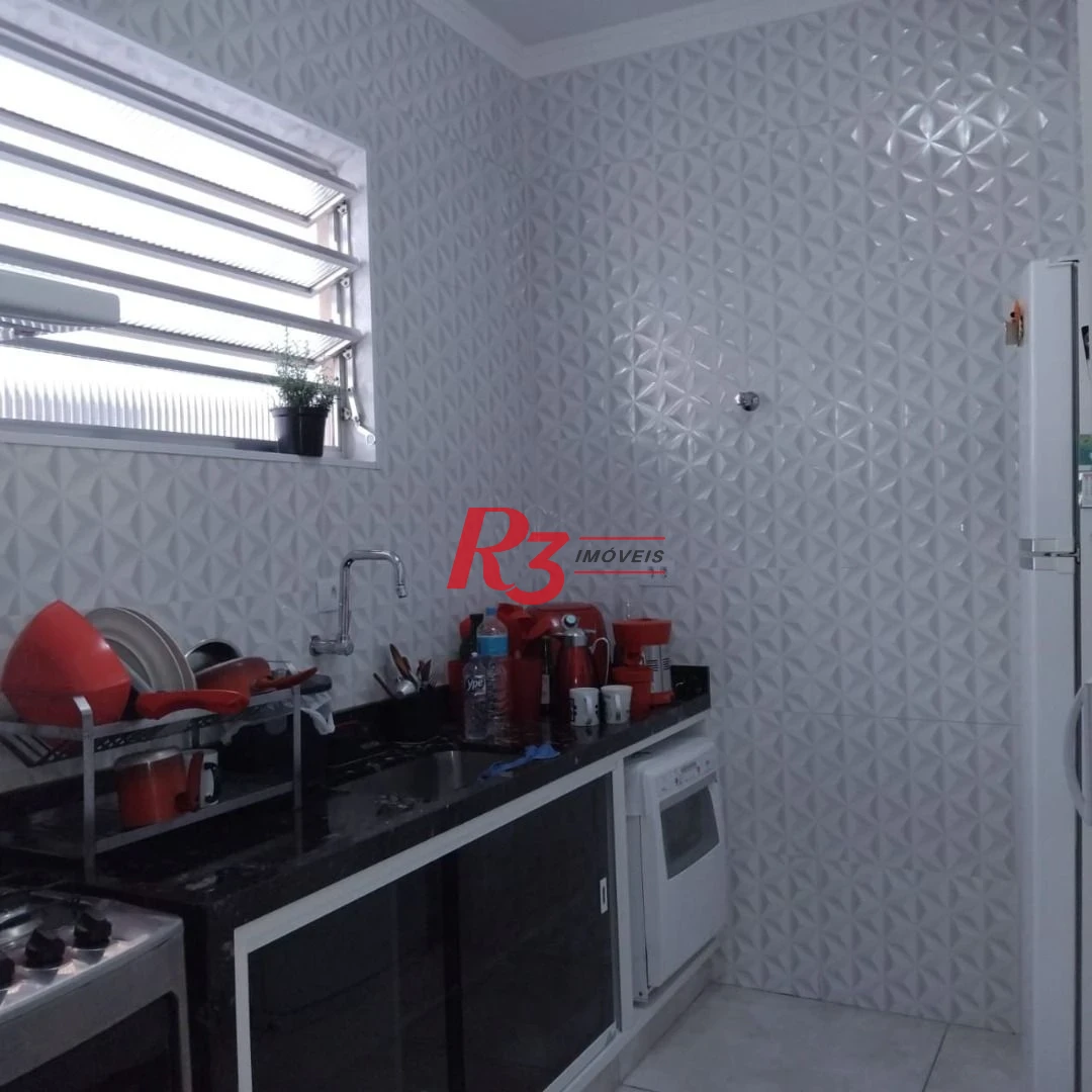 Apartamento à venda, 74 m² por R$ 345.000,00 - Embaré - Santos/SP