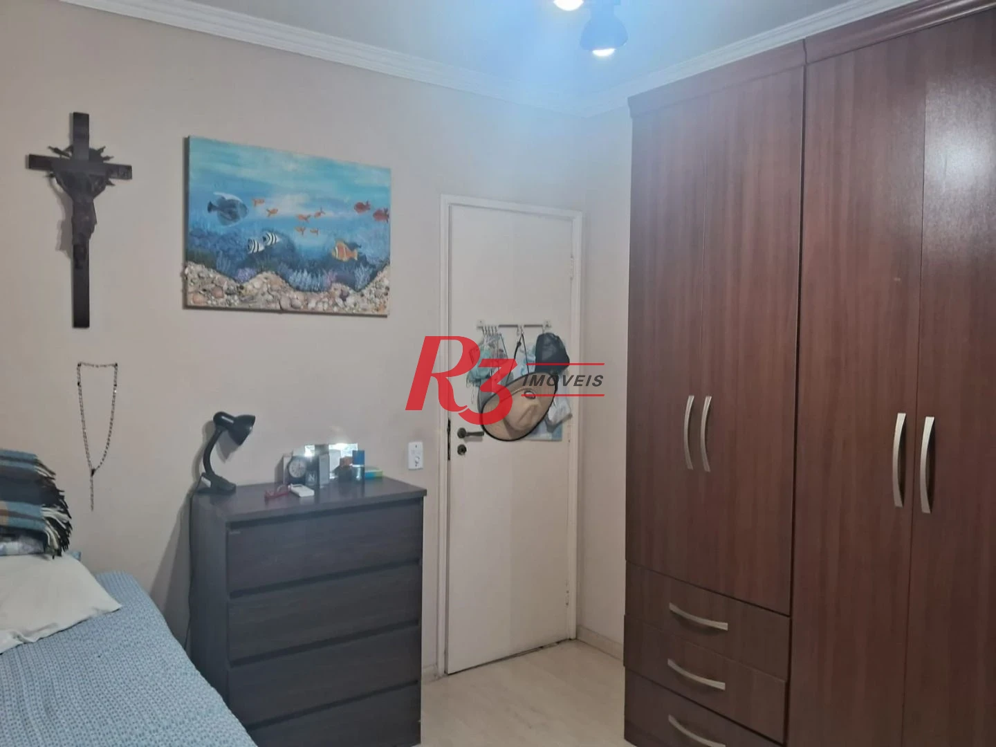 Apartamento com 3 dormitórios à venda, 110 m² por R$ 680.000,00 - Campo Grande - Santos/SP