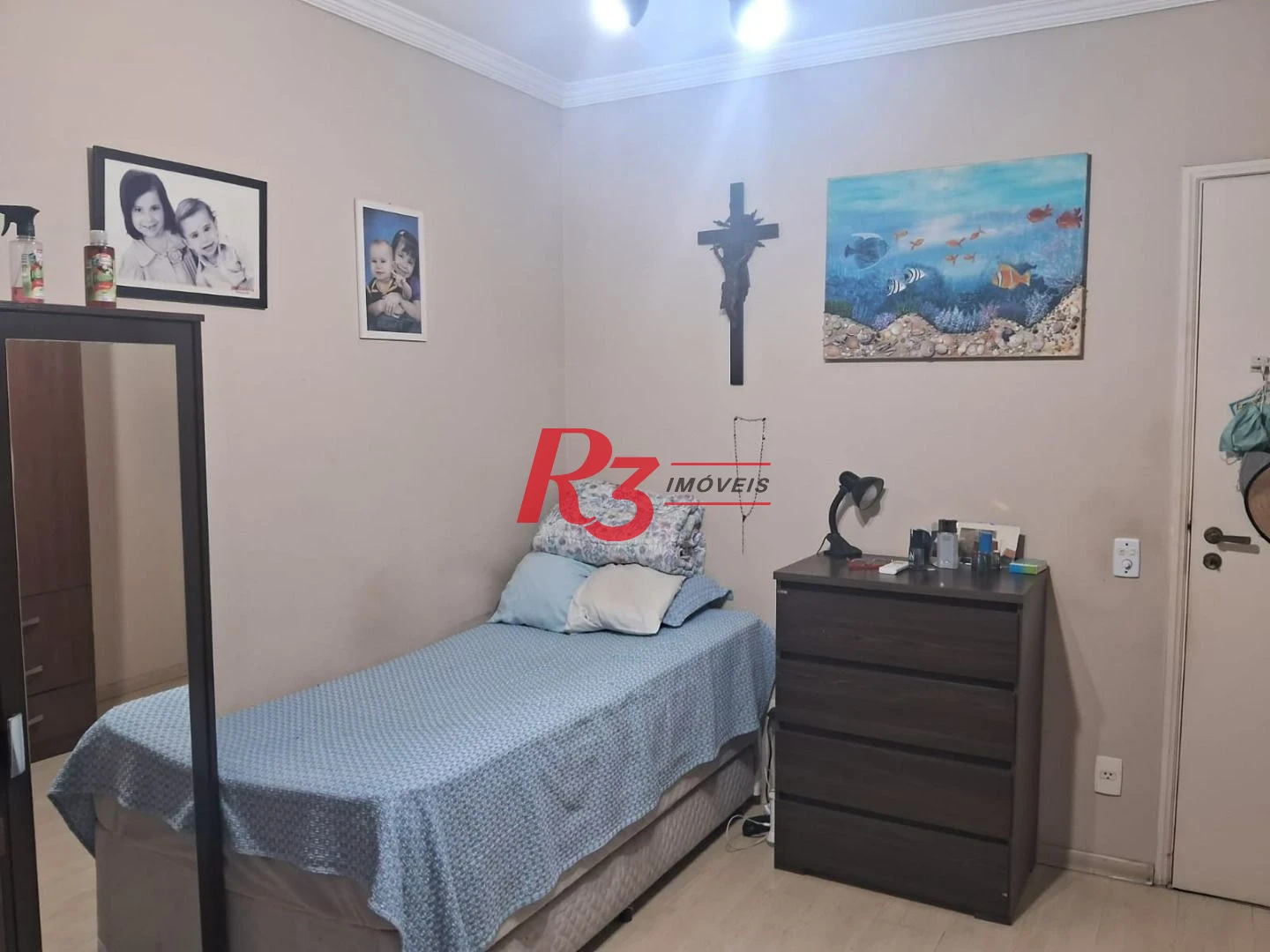 Apartamento com 3 dormitórios à venda, 110 m² por R$ 680.000,00 - Campo Grande - Santos/SP