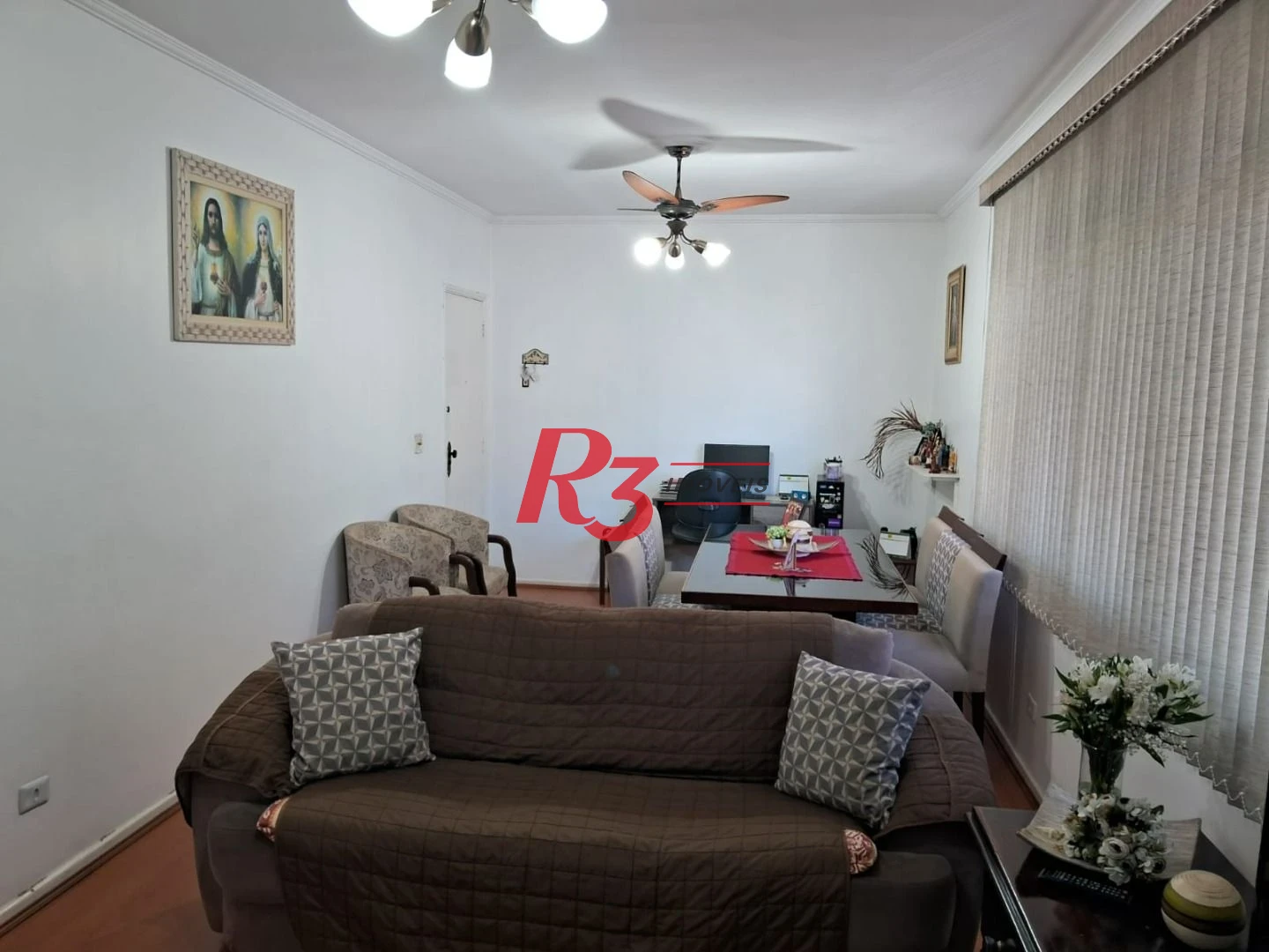 Apartamento com 2 dormitórios à venda, 103 m² por R$ 480.000,00 - Aparecida - Santos/SP