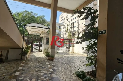 Apartamento com 1 dormitório à venda, 72 m² por R$ 360.000,00 - Vila Mathias - Santos/SP