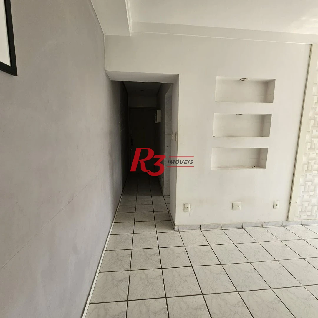Apartamento com 1 dormitório à venda, 72 m² por R$ 360.000,00 - Vila Mathias - Santos/SP