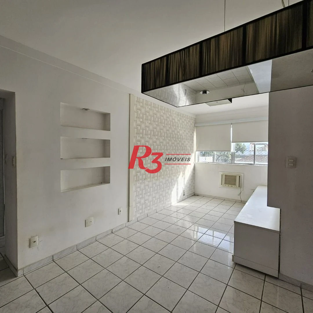 Apartamento com 1 dormitório à venda, 72 m² por R$ 360.000,00 - Vila Mathias - Santos/SP