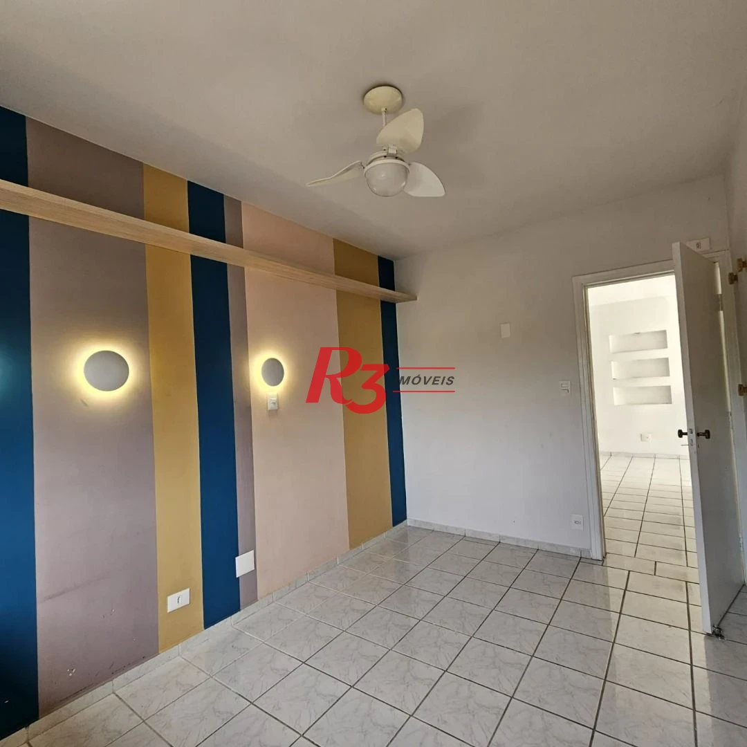 Apartamento com 1 dormitório à venda, 72 m² por R$ 360.000,00 - Vila Mathias - Santos/SP