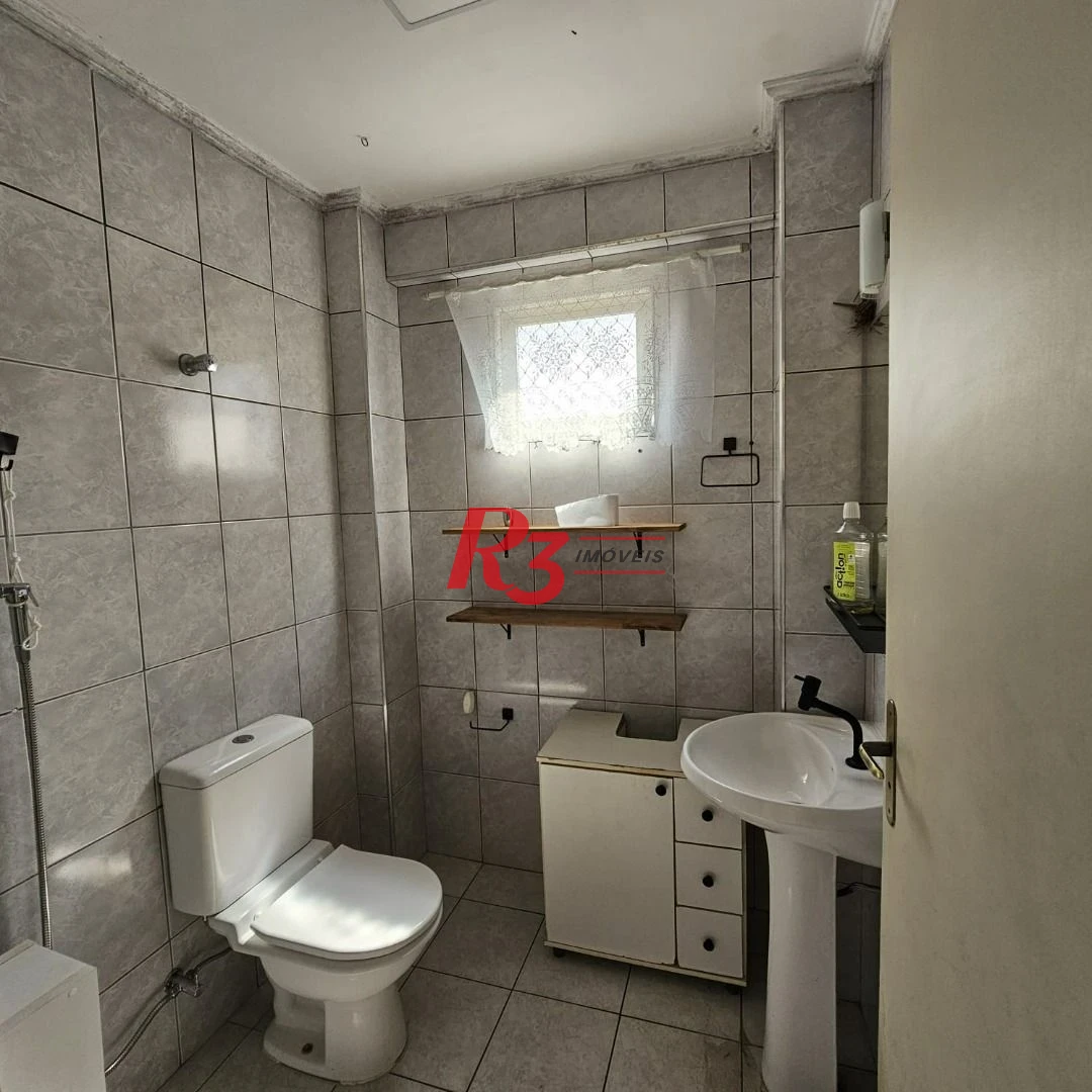 Apartamento com 1 dormitório à venda, 72 m² por R$ 360.000,00 - Vila Mathias - Santos/SP