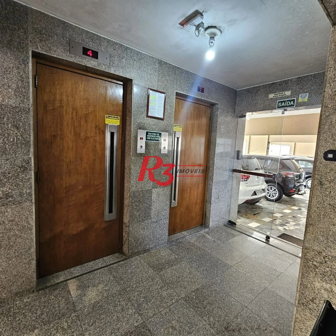 Apartamento com 1 dormitório à venda, 72 m² por R$ 360.000,00 - Vila Mathias - Santos/SP