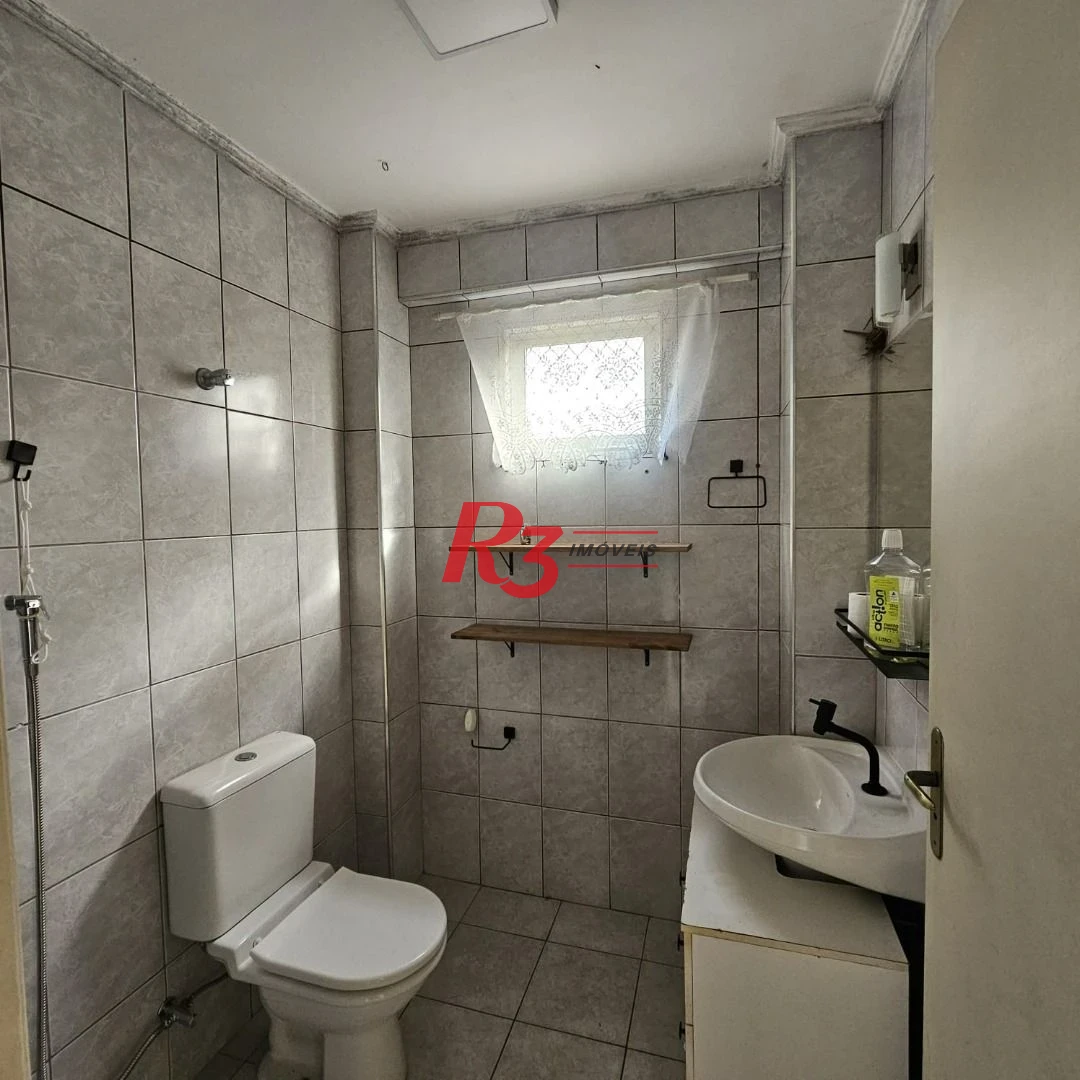 Apartamento com 1 dormitório à venda, 72 m² por R$ 360.000,00 - Vila Mathias - Santos/SP