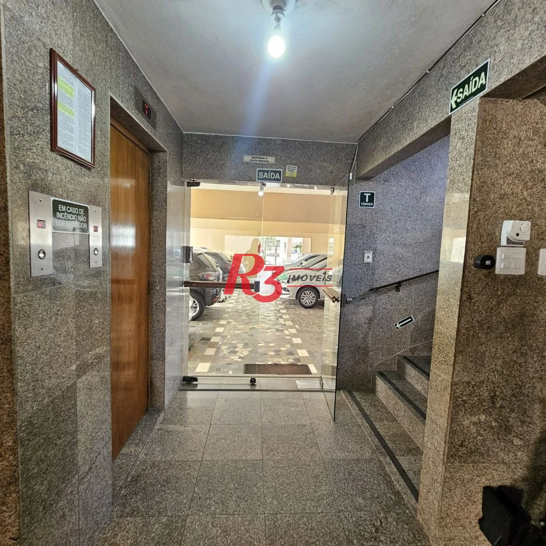 Apartamento com 1 dormitório à venda, 72 m² por R$ 360.000,00 - Vila Mathias - Santos/SP