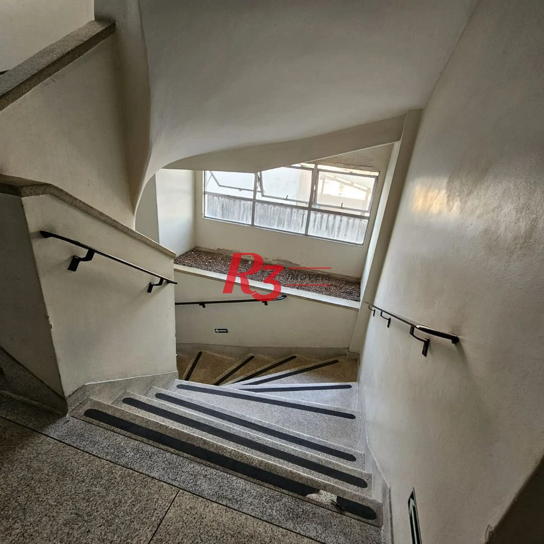 Apartamento com 1 dormitório à venda, 72 m² por R$ 360.000,00 - Vila Mathias - Santos/SP