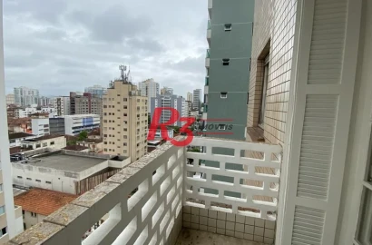 Apartamento à venda, 55 m² por R$ 295.000,00 - Boqueirão - Santos/SP