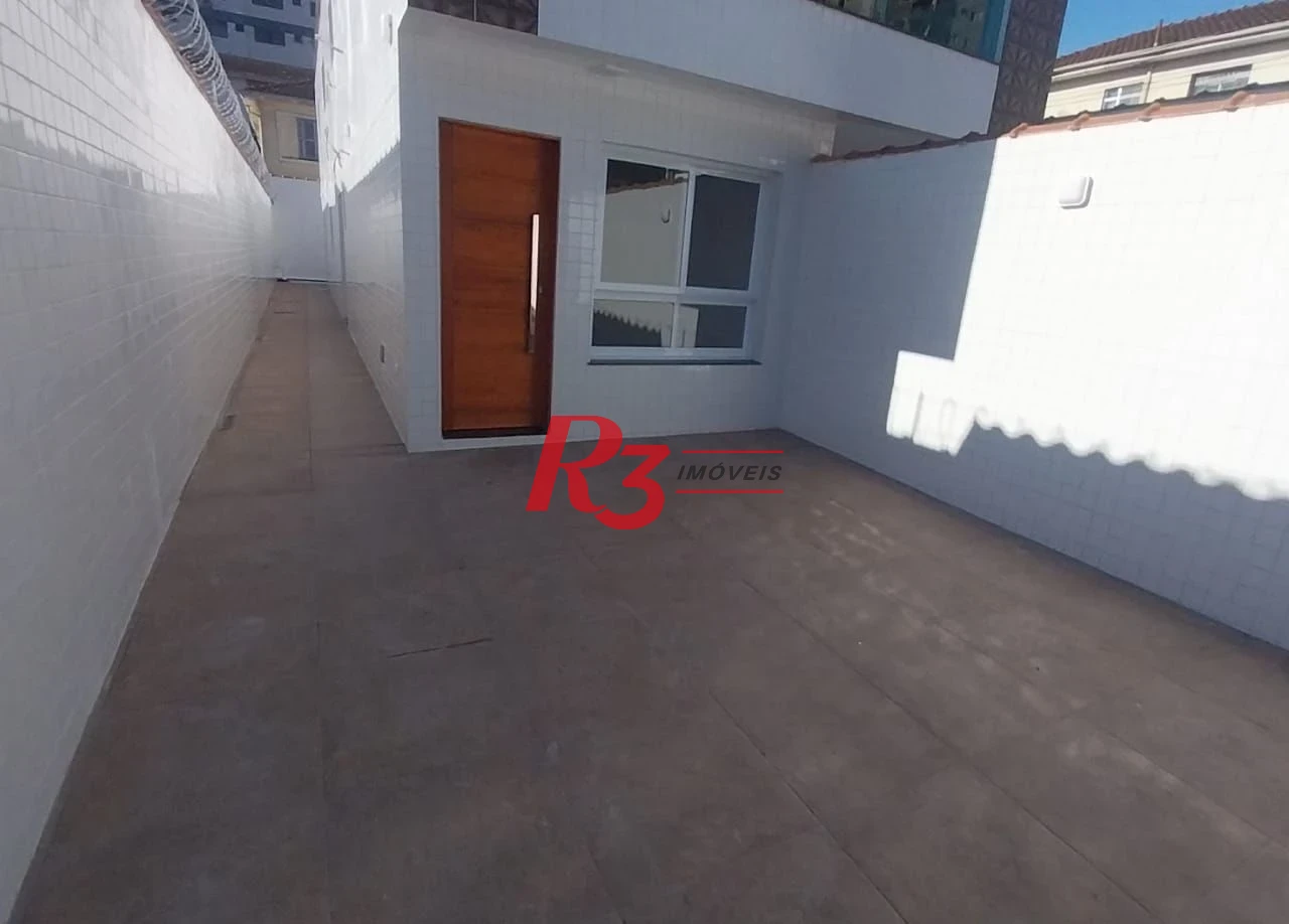 Casa com 3 dormitórios à venda, 115 m² por R$ 1.290.000,00 - Embaré - Santos/SP