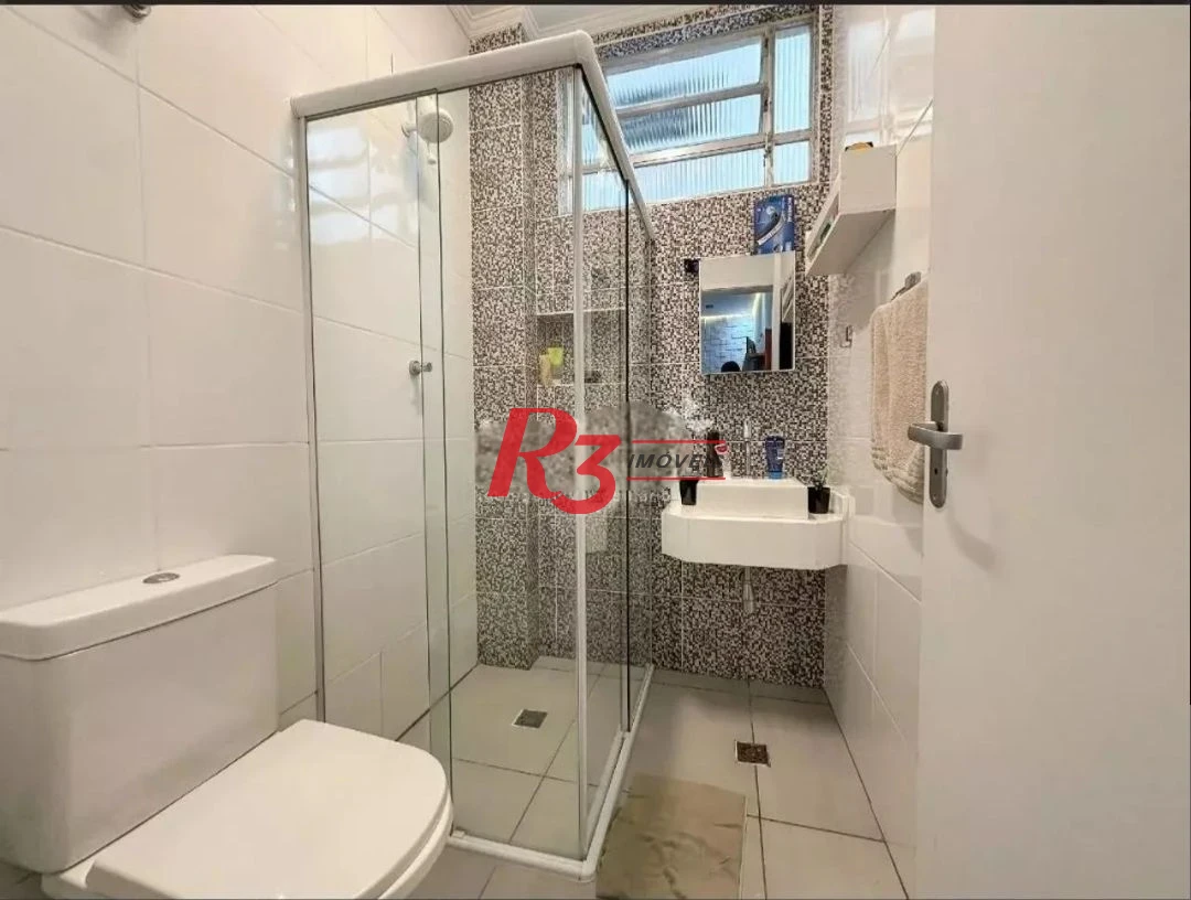 Apartamento com 2 dormitórios à venda, 66 m² por R$ 490.000,00 - Embaré - Santos/SP