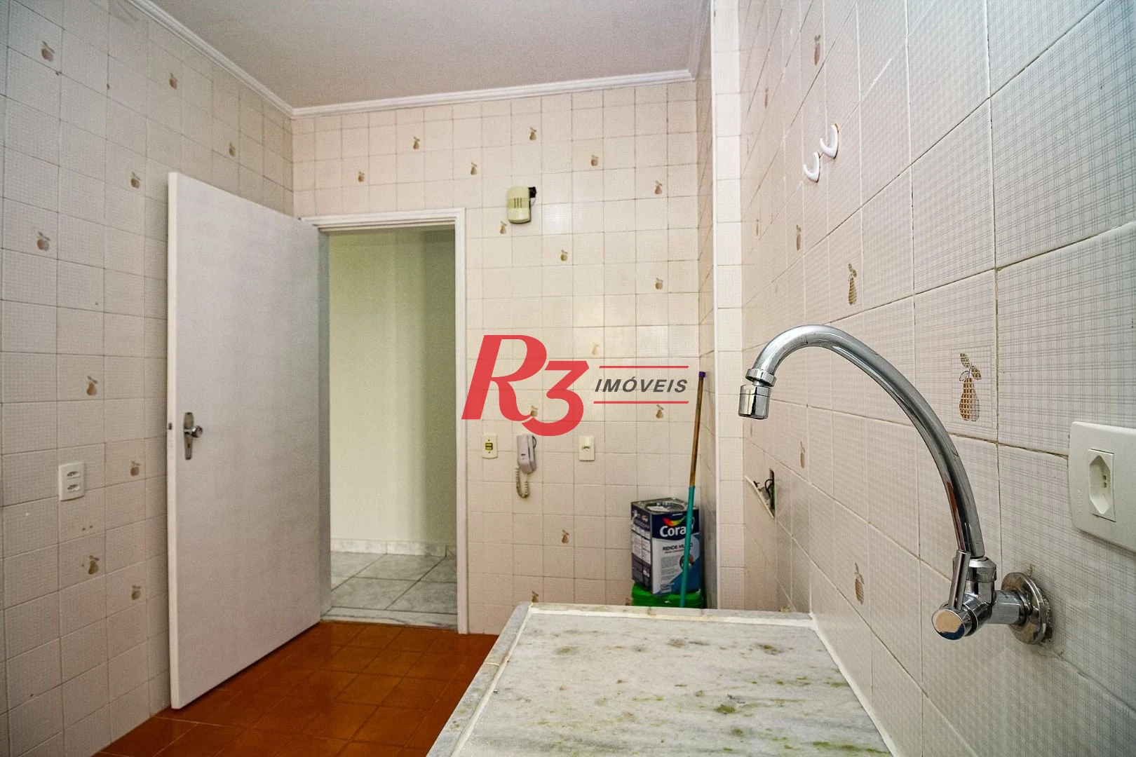 Apartamento com 1 quarto para alugar, 65 m² por R$ 3.870/mês - Boqueirão - Santos/SP