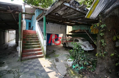 Terreno à venda, 524 m² por R$ 3.500.000,00 - Aparecida - Santos/SP