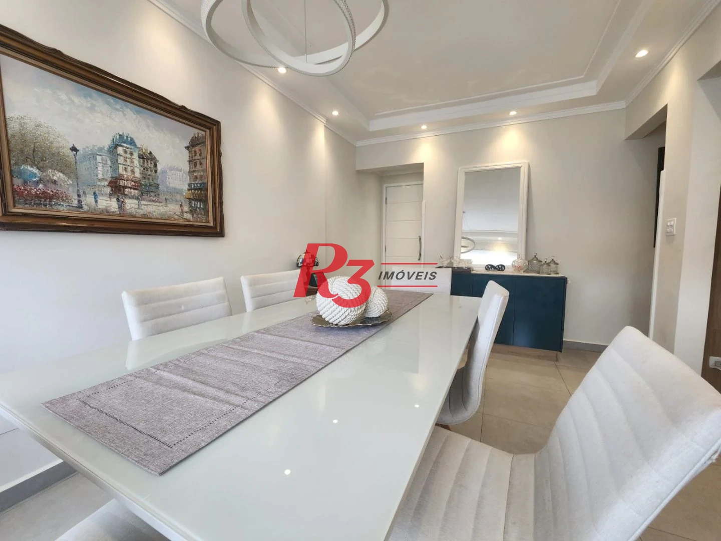 Apartamento com 1 dormitório para alugar, 101 m² por R$ 6.200,00/mês - Campo Grande - Santos/SP