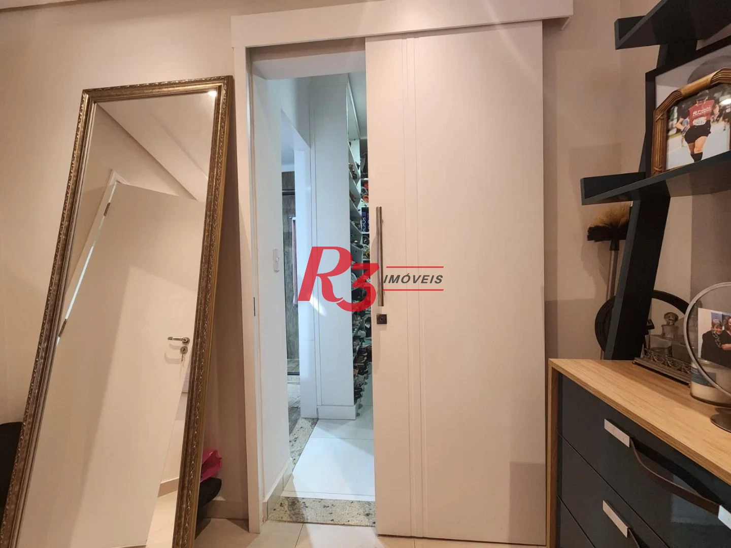 Apartamento com 1 dormitório para alugar, 101 m² por R$ 6.200,00/mês - Campo Grande - Santos/SP