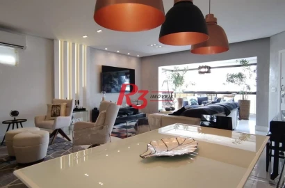 Apartamento à venda, 170 m² por R$ 2.350.000,00 - Gonzaga - Santos/SP