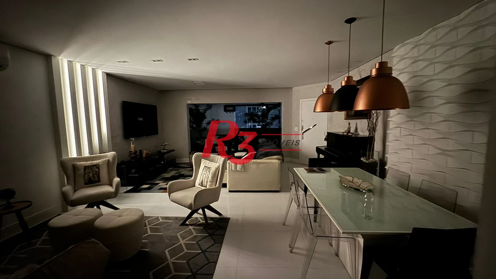 Apartamento à venda, 170 m² por R$ 2.350.000,00 - Gonzaga - Santos/SP