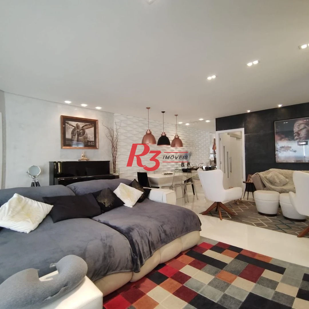 Apartamento à venda, 170 m² por R$ 2.350.000,00 - Gonzaga - Santos/SP